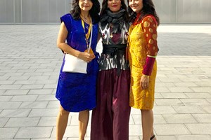 Zolaykha Sherzad, Leeza Ahmady & Lida Ahmady. FIELD MEETING Take 6: Thinking Collections (25–26 January 2019). In Collaboration with Alserkal Avenue, Dubai. Courtesy Asia Contemporary Art Week (ACAW).